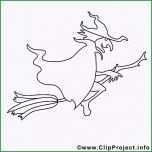 Fantastisch Hexe Auf Besen Malvorlagen Zu Halloween