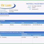 Fantastisch Kostenlose Protokollvorlagen Für Microsoft Word