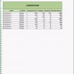 Fantastisch Lagerverwaltungs Vorlage Ganz Einfach Mit Excel