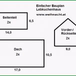 Fantastisch Lebkuchenhaus Selber Bauen Weihnachten