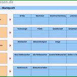 Fantastisch Marktanalyse Durchführen Und Marktprofil Erstellen – Excel