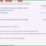 Fantastisch Otelo Kündigung Email Schön Vodafone Widerruf Vorlage