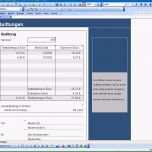 Fantastisch Quittung In Excel