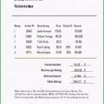 Fantastisch Rechnung Kim