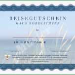 Fantastisch Reisegutscheine
