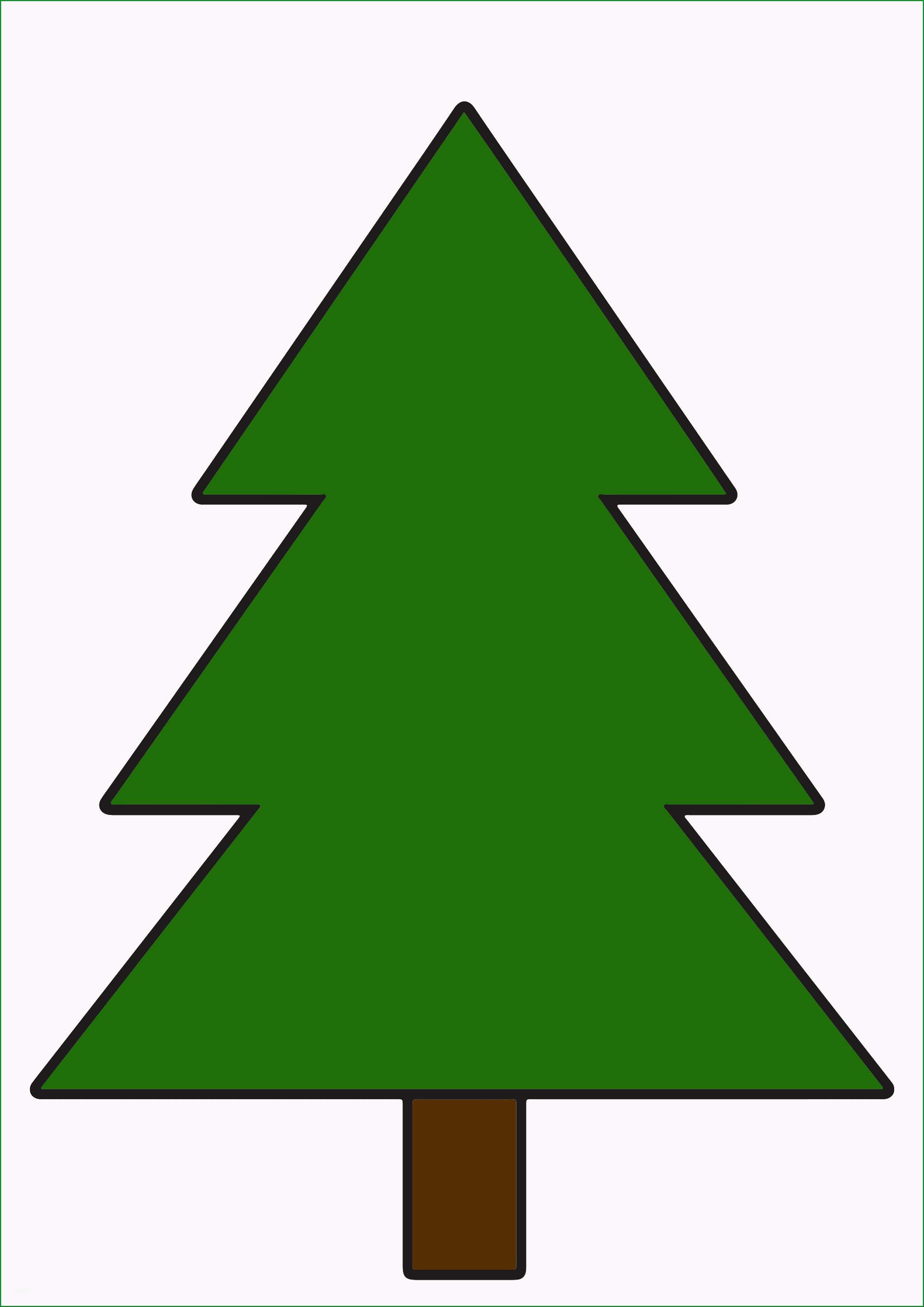 Fantastisch Tannenbaum Basteln Papier Vorlage