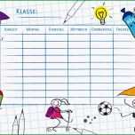 Fantastisch Vorlage Stundenplan Schule Vorlage formulare