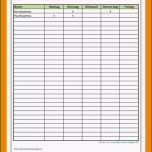 Faszinieren 15 Inventarliste Vorlage