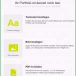 Faszinieren 20 Portfolio Deckblatt Vorlage