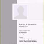 Faszinieren 20 Portfolio Deckblatt Vorlage