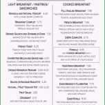 Faszinieren 8 Word Vorlage Speisekarte