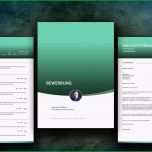 Faszinieren Bewerbung Muster Professionelle Design Vorlagen