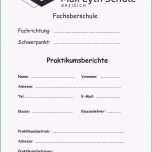 Faszinieren Deckblatt Für Praktikumsmappe Inspirierende