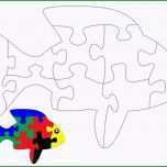 Faszinieren Dekupieren Puzzle Anfänger Kinder Tiere Fisch