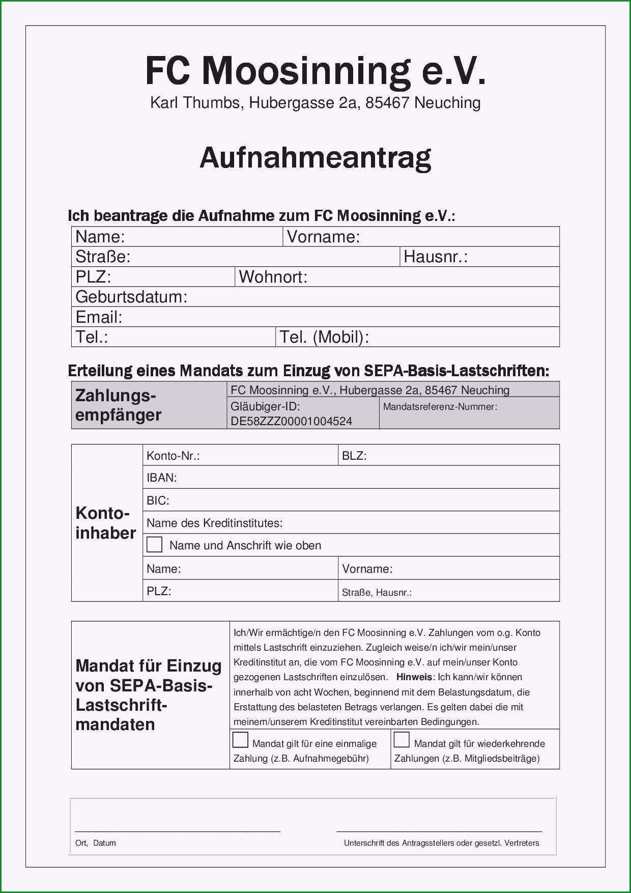 Faszinieren Die Fabelhaften Kündigung Mitgliedschaft Verein Pdf