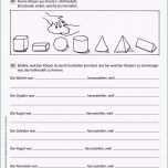 Faszinieren Geometrische Körper Grundschule Arbeitsblätter Editierbar