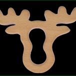 Faszinieren Holz Elch Zwergalshop Beissanhänger