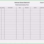 Faszinieren Inventarliste Vorlage Kostenlos