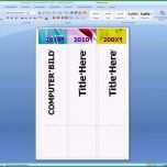 Faszinieren Leitz ordnerrucken Vorlage Word Kostenlos Papacfo