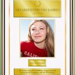 Faszinieren Mitarbeiter Der Des Tages Woche Monats Jahres