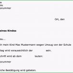 Faszinieren Muster Schulabmeldung Pdf Word