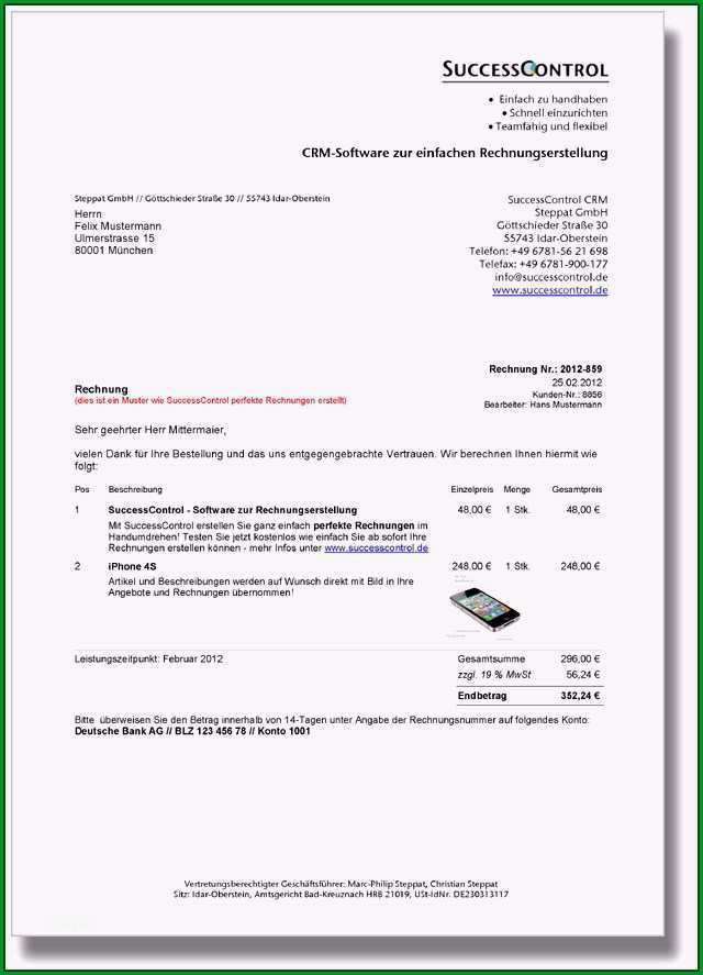 muster vorlage rechnung kleinunternehmer atemberaubend word vorlage rechnung angebot lieferschein und briefe