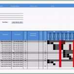 Faszinieren Project Schedule Gantt Chart Excel Template with Erfreut