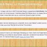 Faszinieren Rub Corporate Design Powerpoint Vorlage Tipps Tricks Zur