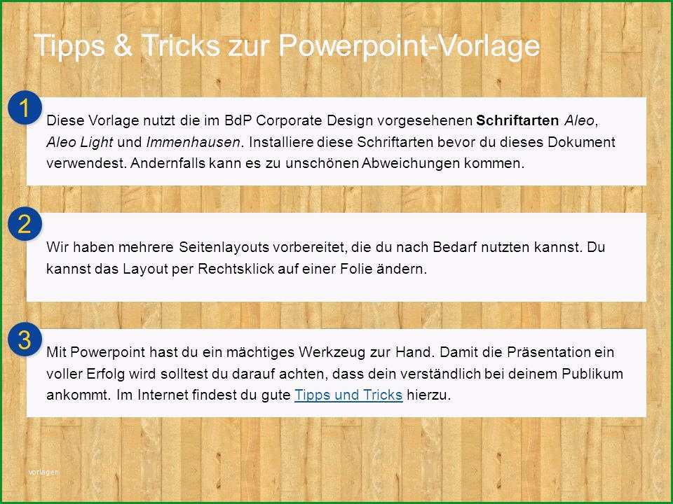 Faszinieren Rub Corporate Design Powerpoint Vorlage Tipps Tricks Zur
