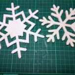 Faszinieren Schneeflocken Basteln