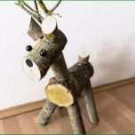 Faszinieren Selbstgebasteltes Rentier Aus Holz Eine Portion Glück