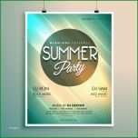 Faszinieren sommer Musik Party Flyer Vorlage Mit Ereignisdetails