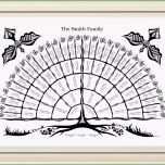 Faszinieren Stammbaum Vorlage Mit Leerzeichen Digitale Datei 5 6