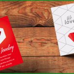 Faszinieren Visitenkarten Vorlage Als Psd Template Saxoprint Blog