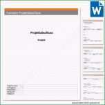 Faszinieren Vorlage formaler Projektabschluss