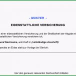 Faszinieren Word Eidesstattliche Versicherung