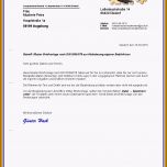 Großartig 11 Briefvorlage Briefkopf Vorlage