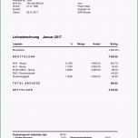 Großartig 15 Muster Lohnabrechnung