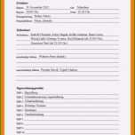 Großartig 7 Verlaufsprotokoll Schreiben Muster