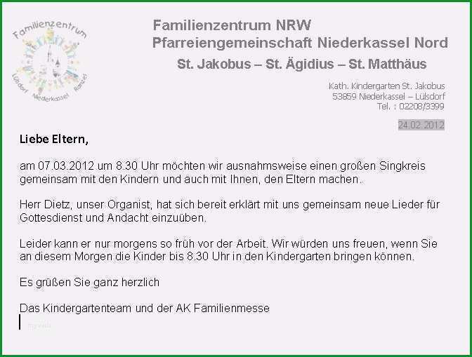 abschiedsbrief kindergarten vorlage wunderbar offentliches and fizielles