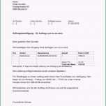 Großartig Auftragsbestätigung Vorlage Gratis En