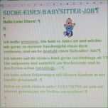 Großartig Babysitting Aushang Vorlage Beste Großzügig Babysitter