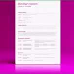 Großartig Bewerbung Englisch Muster Als Wordvorlage Zum Download