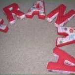 Großartig Buchstaben Nähen Vorlage – Home Sweet Home