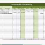 Großartig Einnahmen Überschuss Rechnung Als Excelvorlage