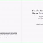 Großartig Elegante Taschenbuchvorlage In A5 „bonjour Monsieur