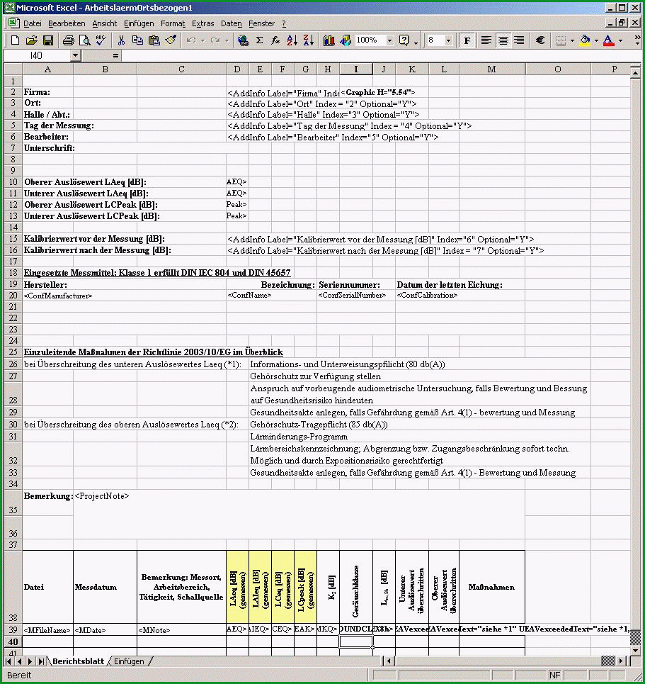 erstellen eigener excel vorlagen