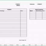 Großartig Excel Vorlagen Kostenaufstellung Inspiration Haushaltsbuch