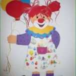 Großartig Fensterbild tonkarton Clownin Violetta Xxl Herbst Winter