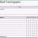 Großartig Fußball Trainingsplan Vorlage Kostenlos Als Pdf Zum Download
